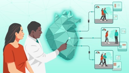 Networks of Cardiovascular Digital Twins (CVD-Net)